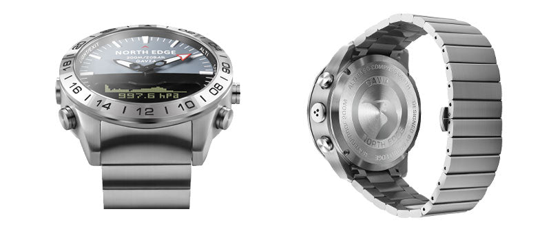 NORTH EDGE GAVIA 2 Altimeter Barometer Compass Wasserdicht bis 200 m