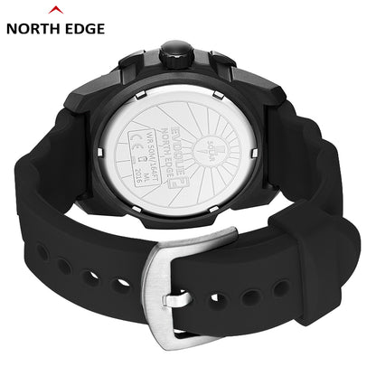 North Edge EVOQUE 2 Herren-Outdoor-Sportuhr – Solarbetrieben · Leuchtend · Wasserdicht