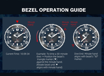North Edge TRITON STEEL Solar-Taucheruhr – Edelstahlgehäuse, wasserdicht mit Hintergrundbeleuchtung